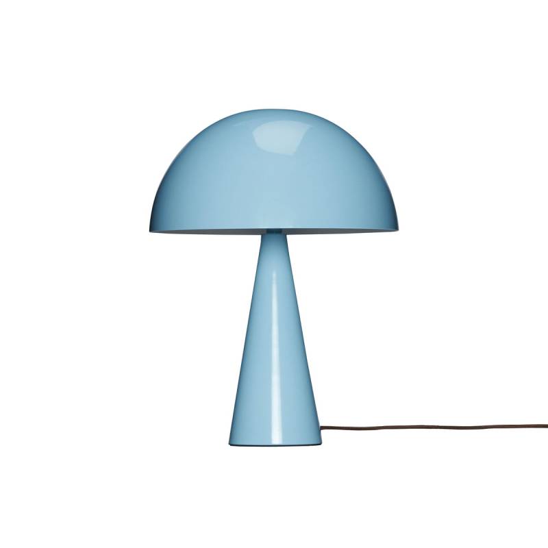 Hübsch Interior   Mush Tischleuchte Hellblau Braun Tischlampe Lampe Leuchte E14 B-Ware von Hübsch Interior