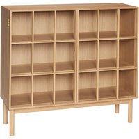 Hübsch Interior - Shoji Kabinet, H 90 cm, Eiche von Hübsch Interior