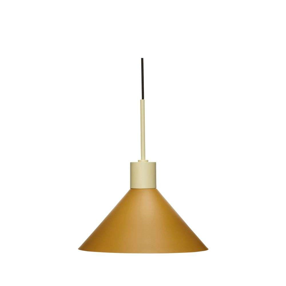 Hübsch - Crayon Pendelleuchte Ø35 Brown/Beige Hübsch von Hübsch