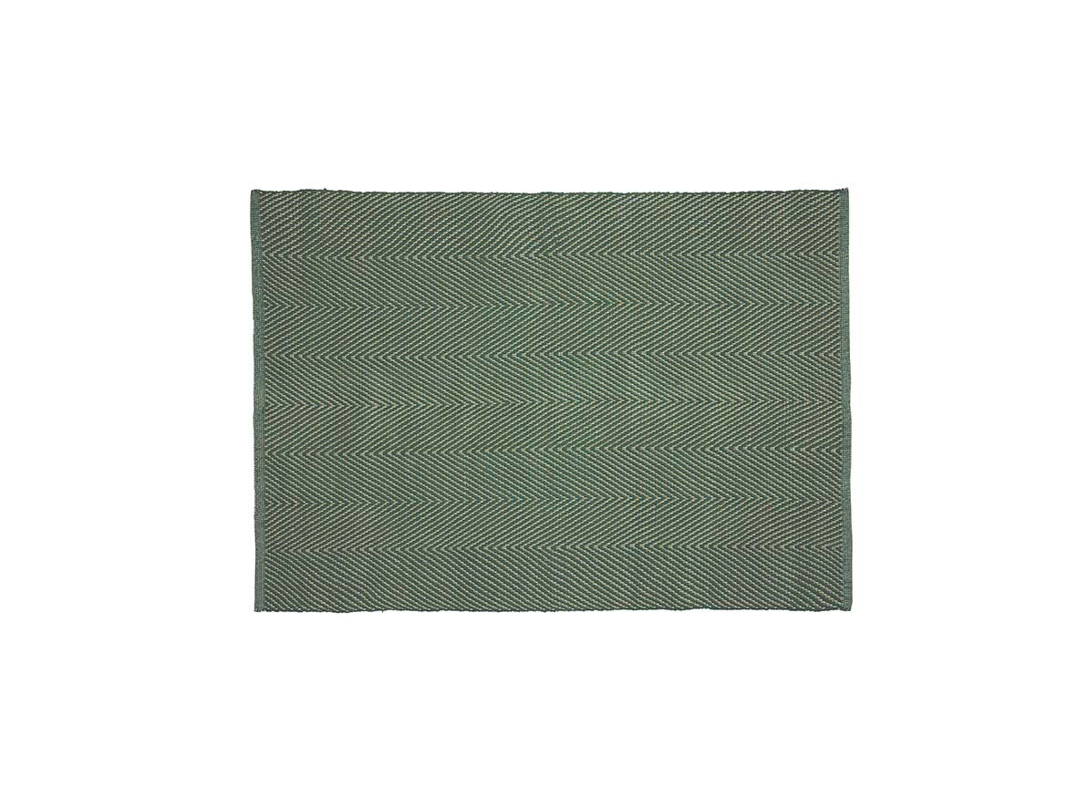 Hübsch - Mellow Rug 120x180 Green Hübsch von Hübsch