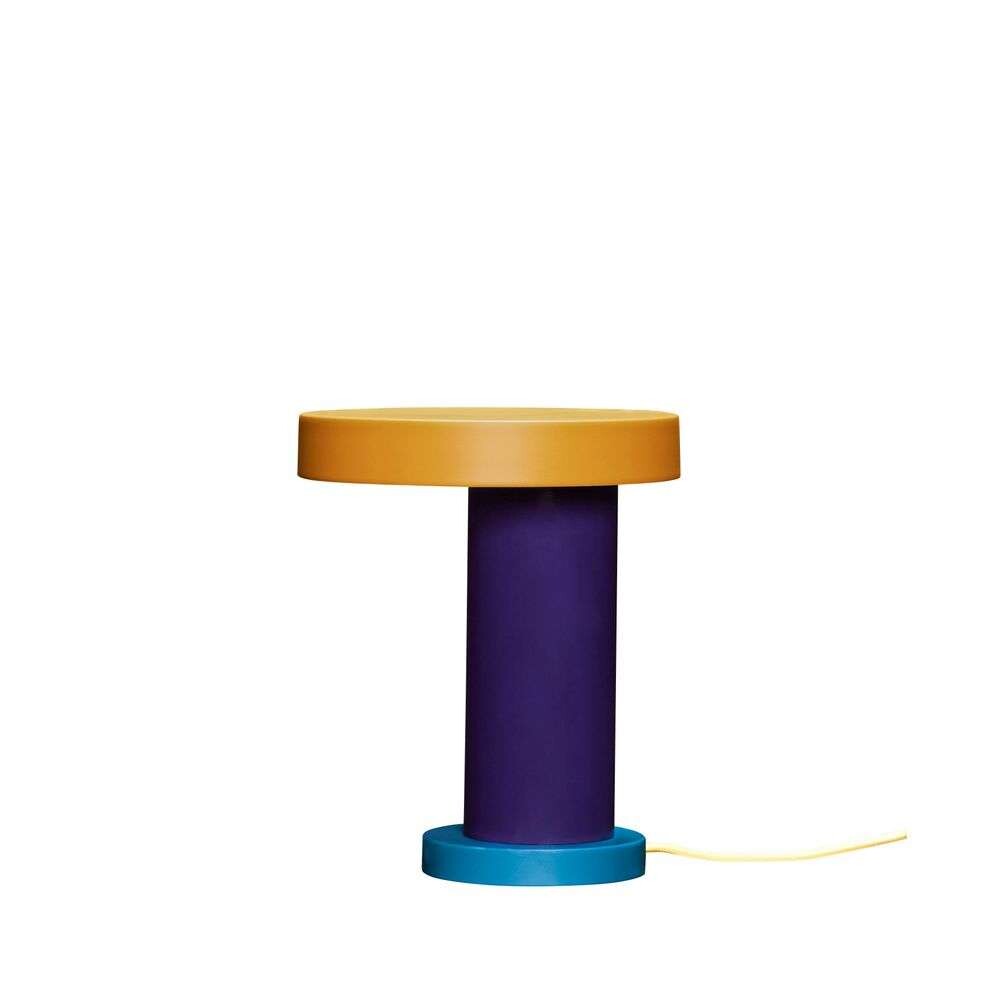 Hübsch - Magic Tischleuchte Purple/Petrol/Orange/Yellow von Hübsch