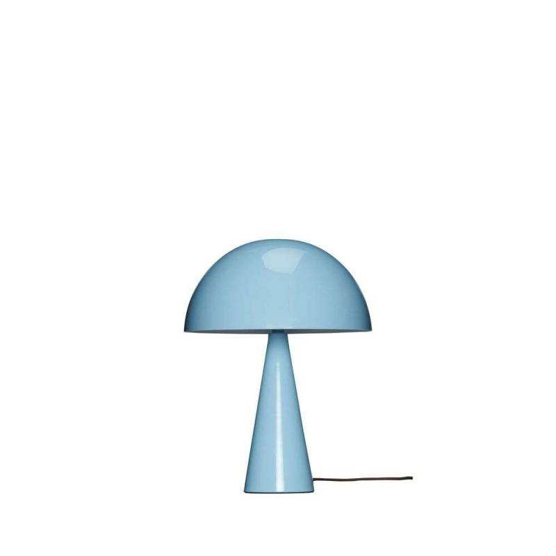 Hübsch - Mush Mini Tischleuchte Light Blue/Brown von Hübsch