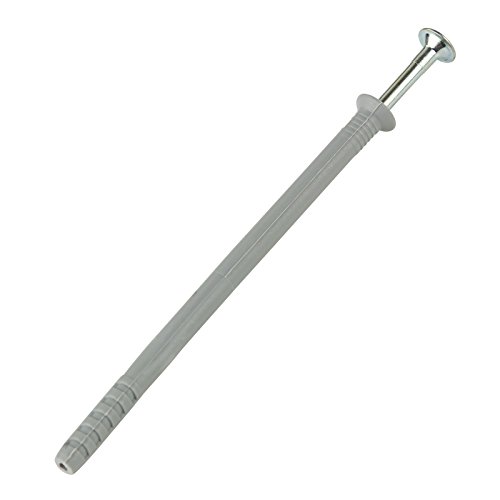 100x Hüfner Nageldübel ''FIX'' aus reinem Nylon mit verzinktem Schraubnagel - Senkkopf-Schlagdübel - die perfekte Schnellmontage mit hohen Auszugswerten in Vollbaustoffen - 6x100 mm 100x Hüfner Nageldübel ''FIX'' aus reinem Nylon mit verzinktem Schraubnagel - Senkkopf-Schlagdübel - die perfekte Schnellmontage mit hohen Auszugswerten in Vollbaustoffen - 6x100 mm von Hüfner