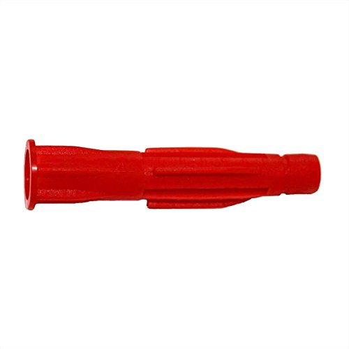 Hüfner Universaldübel Kunststoffdübel 'UNIVERS' MIT KRAGEN rot Abmessung 10 x 57 - 50 Stück von Hüfner
