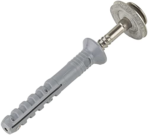 Nageldübel 6x80/20 I 100 Stück "FIX-DICHT" Senkkopf aus Nylon mit Edelstahl Nagelschraube und Dichtscheibe A2 20mm Nageldübel 6x80/20 I 100 Stück "FIX-DICHT" Senkkopf aus Nylon mit Edelstahl Nagelschraube und Dichtscheibe A2 20mm von Hüfner