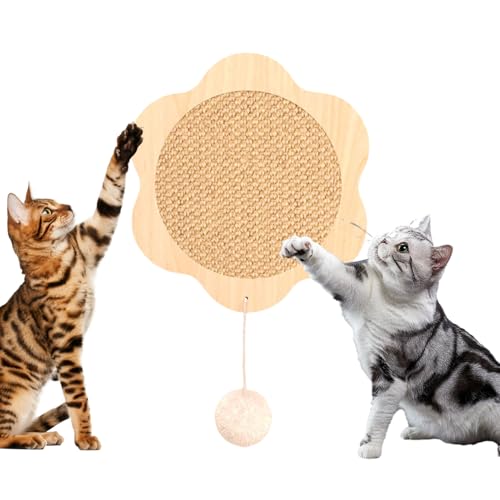 Huehkir Katzenkratzmatte - Kratzteppich Wandkratzer,Abnehmbarer Möbelschutz - Interaktives Spielzeug Für Kätzchen Zum Spielen Auf Boden Sofa & Couch Zu Hause Huehkir Katzenkratzmatte - Kratzteppich Wandkratzer,Abnehmbarer Möbelschutz - Interaktives Spielzeug Für Kätzchen Zum Spielen Auf Boden Sofa & Couch Zu Hause von Huehkir