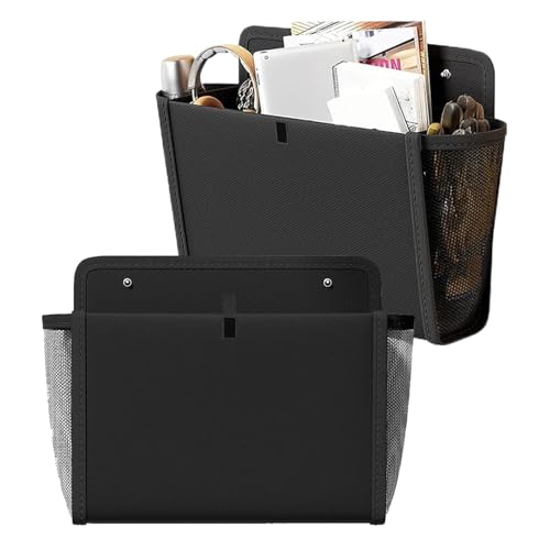 Huehkir Wandorganizer - 2-teiliger wandmontierter Organisationshelfer - Taschen Organizer Türregal Für Zuhause Küche Büro Caravan Camping von Huehkir