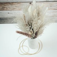 Vase, Handgetöpfert, Weiss/Getupft Vase, Handgetöpfert, Weiss/Getupft von Huehnerwiesenkeramik