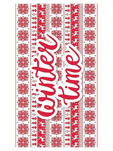 Huella Deco Christmas Teppich Runner Mat Floor, Vinyl, 50 x 140 cm von Huella Deco