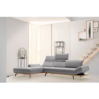 hülsta sofa Ecksofa "hs.420", in 2 Qualitäten, Holzrahmen in Eiche Natur oder Nußbaum, Breite 293 cm von Hülsta Sofa