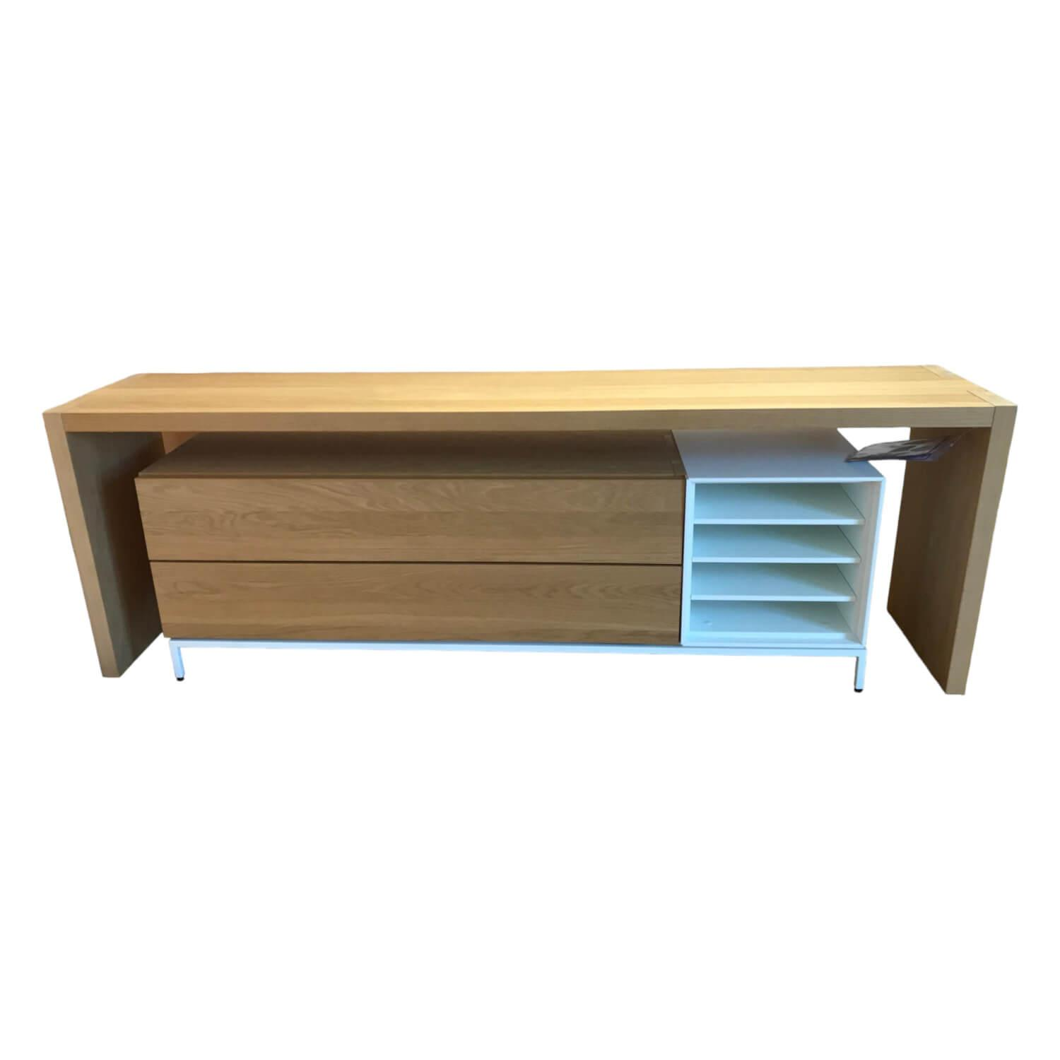 Sideboard Now Spin Eiche Natura Metallgestell Lack Reinweiß Inklusive Beleuchtun... Sideboard Now Spin Eiche Natura Metallgestell Lack Reinweiß Inklusive Beleuchtun... von Hülsta