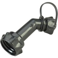 Hünersdorff Auslaufrohr für Doppelkanister ECO+PROFI schwarz, mit Verschluss von Hünersdorff