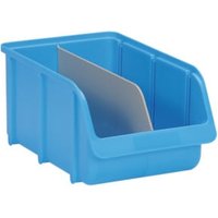 Hünersdorff Längstrennstege für Sichtboxen PP Gr. 4 grau, 320 x 135 mm von Hünersdorff