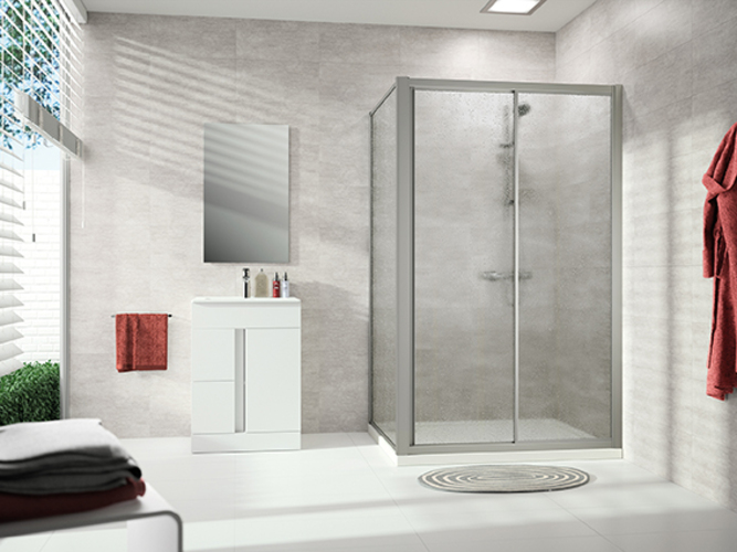 HÜPPE Alpha 2 Seitenwand, 750x1900mm, vollgerahmt, A22402087322 von Hüppe