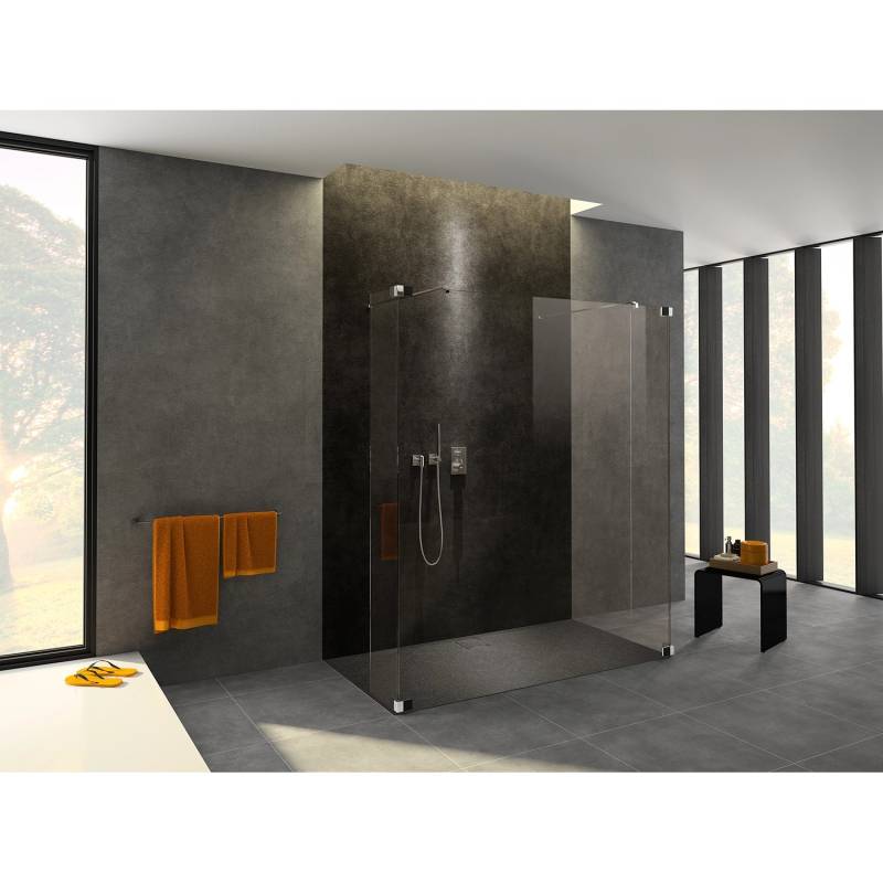 Hüppe Duschwanne EasyFlat BxT: 140 cm x 100 cm Anthrazit Matt von Hüppe