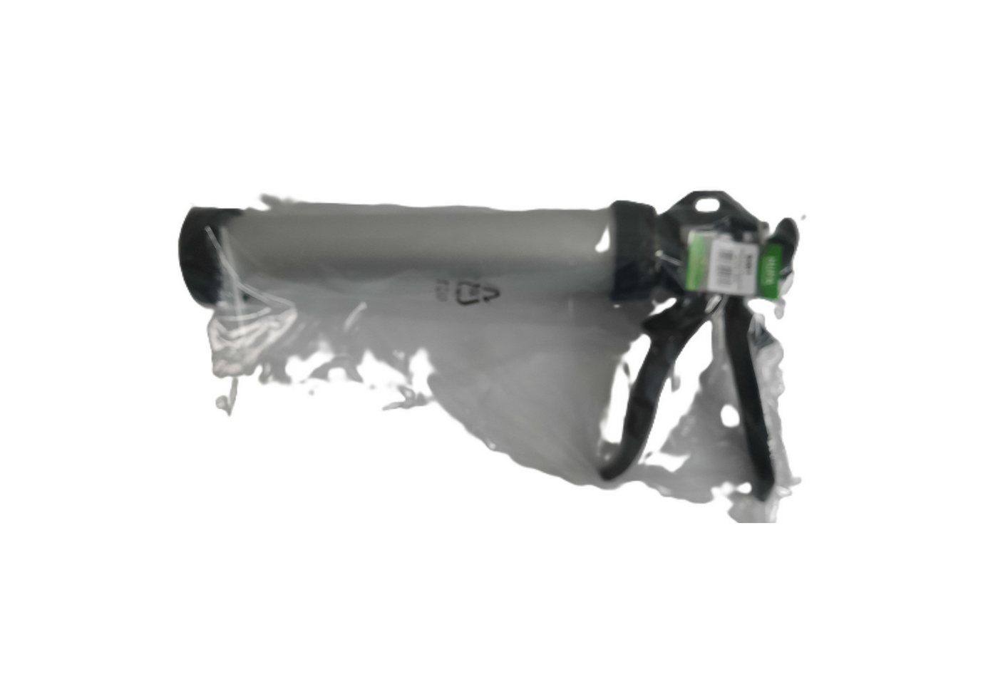 Hufa Kartuschenpistole Hufa Silikon Dichtstoff Kartuschen und Beutel Handdruckpresse 400ml, Aluminium Rohr von Hufa