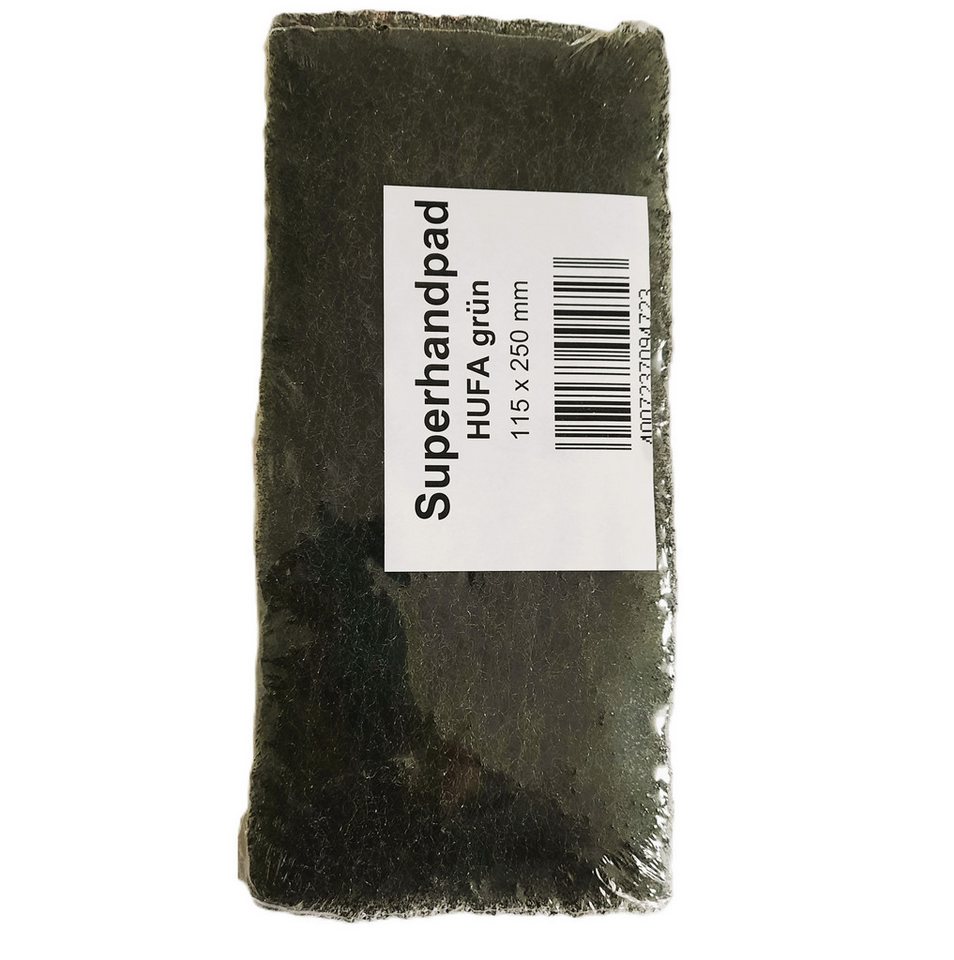Hufa Reinigungsschwamm Hufa Pad Auflage 25mm grün 240 x 120mm mittel Hufa Reinigungsschwamm Hufa Pad Auflage 25mm grün 240 x 120mm mittel von Hufa