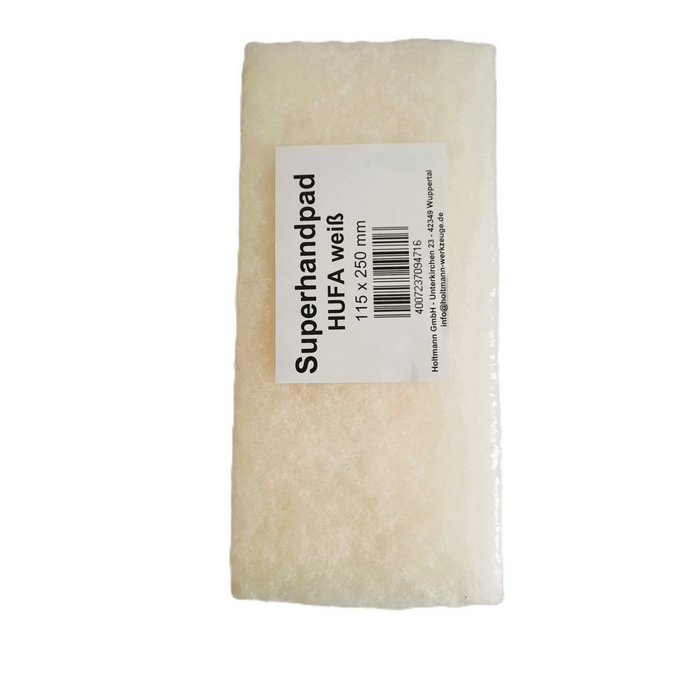 Hufa Reinigungsschwamm Hufa Pad Auflage 25mm weiß 240 x 120mm fein Hufa Reinigungsschwamm Hufa Pad Auflage 25mm weiß 240 x 120mm fein von Hufa