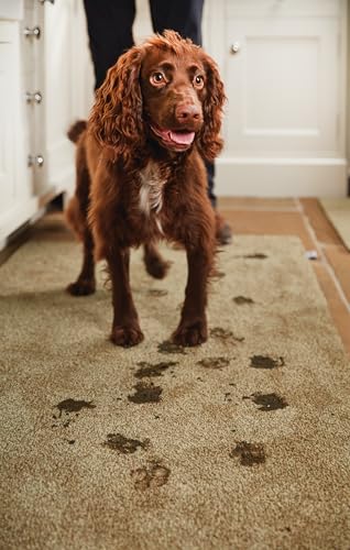 Hug Rug Dirt Trapper Door Mat Runner 65 x 150cm - Pebble von Hug Rug