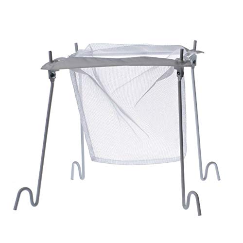 HUGBERT Filterbeutel mit Metallrahmen Filtration Beutel filtern selbstbrauen gären von Hugbert