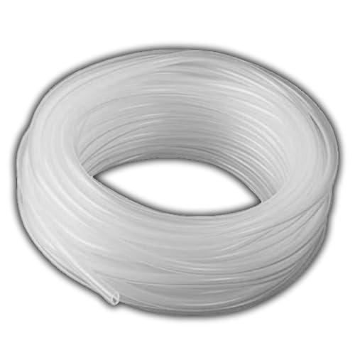 HUGBERT Silikonschlauch, Schläuche in 50 Größen, Meterware, Lebensmittelqualität, hochtemperaturbeständig, Größe: 12x15 mm von Hugbert