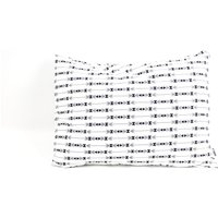 Standard Größe Kissenbezug - Einfarbig Schwarze Pfeile Auf Weiß Kleinkind Oder Baby Bettwäsche Unisex Standardgröße von HugmeSew
