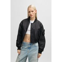 HUGO Blue Bomberjacke "Foraia" mit aufgesetzter Ärmeltasche, Iconic Streetstyle von Hugo Blue