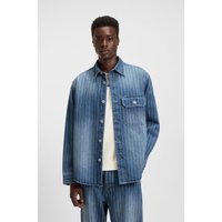 HUGO Blue Jeanshemd "Ebolt", aus gestreiftem Denim HUGO Blue Jeanshemd "Ebolt", aus gestreiftem Denim von Hugo Blue