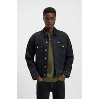 HUGO Blue Jeansjacke "Dex" mit Logo-Details HUGO Blue Jeansjacke "Dex" mit Logo-Details von Hugo Blue