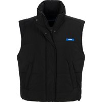 HUGO Blue Kurzweste "Fae" mit Hugo Silicon Badge auf der Brust von Hugo Blue