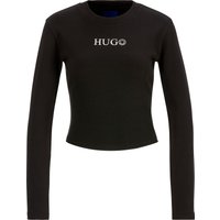 HUGO Blue Langarmshirt "Della", mit Rundhalsausschnitt von Hugo Blue