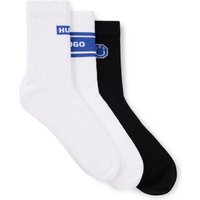 HUGO Underwear Socken "3P QS BLUE DESIGN" Packung, 3 Paar tlg. mit Branding UNISEX Sportsocken von Hugo Underwear