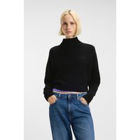 HUGO Blue Stehkragenpullover "Sesty" in Cropped-Länge, Oversize Fit von Hugo Blue