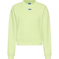 HUGO Blue Sweatshirt "Delessa" mit Logoaufnäher von Hugo Blue