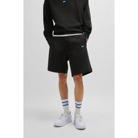 HUGO Blue Sweatshorts "Nasensio" mit Markenlabel von Hugo Blue