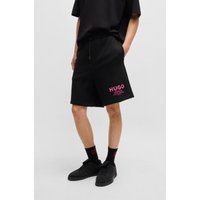 HUGO Blue Sweatshorts "Nomario", mit großem Druck von Hugo Blue