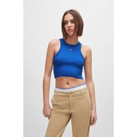 HUGO Blue Tanktop "Baby Tank" Cropped-Form von Hugo Blue