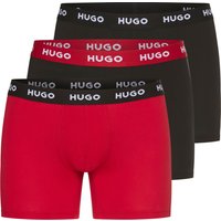 HUGO Underwear Boxer "BOXERBR TRIPLE", (Packung, 3 St., 3er), mit elastischem Bund von Hugo Underwear