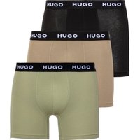 HUGO Underwear Boxer "BOXERBR TRIPLE" Packung, 3er, 3 Stk. tlg., mit elastischem Bund von Hugo Underwear