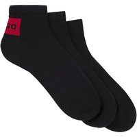 HUGO Underwear Freizeitsocken Packung, 3er, 3 Stk. tlg. mit kontrastfarbenem HUGO Logo von Hugo Underwear