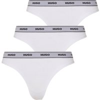 HUGO Underwear T-String "TRIPLET THONG STRIPE" Packung, 3, 3 Stk. tlg., mit Logoschriftzug auf dem Bund HUGO Underwear T-String "TRIPLET THONG STRIPE" Packung, 3, 3 Stk. tlg., mit Logoschriftzug auf dem Bund von Hugo Underwear
