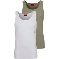 HUGO Underwear Tanktop "Twin Pack" Packung, 2 Stk. tlg. mit Markenlabel in Kontrastfarbe HUGO Underwear Tanktop "Twin Pack" Packung, 2 Stk. tlg. mit Markenlabel in Kontrastfarbe von Hugo Underwear