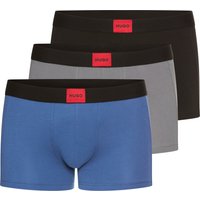 HUGO Underwear Trunk, (Set, 3 St.), mit kontrastfarbenen Logobadge von Hugo Underwear