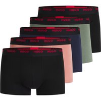 HUGO Underwear Trunk "FIVE PACK", (Packung, 5 St., 5er-Pack), mit HUGO Schriftzug von Hugo Underwear