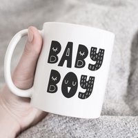 Baby Jungen Tasse, Its A Boy Neue Eltern Schwangerschaft Reveal Geschenk, Shower Mug, Gender Tasse Baby Jungen Tasse, Its A Boy Neue Eltern Schwangerschaft Reveal Geschenk, Shower Mug, Gender Tasse von HugsWithTheMugs