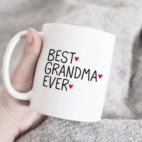 Beste Oma Aller Zeiten Tasse, Geschenke Für Oma, Mimi Großmutter Neue Geschenk, Geschenk Vom Enkel von HugsWithTheMugs