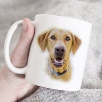Personalisierte Hundetasse, Geschenk Für Hundebesitzer, Personalisierte Hundeliebhaber Tasse, Hundefototasse, Geschenk, Hundefoto Und Texttasse von HugsWithTheMugs