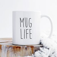 Tasse Lebenstasse, Geschenk, Kaffeebecher, Mit Spruch, Spruch Tasse, Morgen Leben Kaffeeliebhaber Kaffee Liebhaber Tasse Lebenstasse, Geschenk, Kaffeebecher, Mit Spruch, Spruch Tasse, Morgen Leben Kaffeeliebhaber Kaffee Liebhaber von HugsWithTheMugs