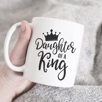 Tochter Eines Königs, Kaffeetasse, Papa Tasse, Geschenk Für Papa, Cooles Daddy Geschenk, Vater von HugsWithTheMugs