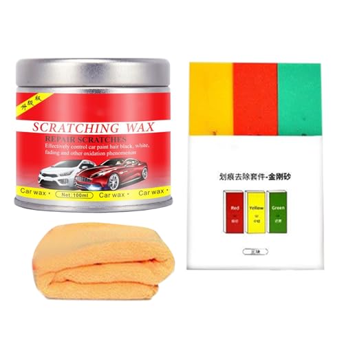 Auto Kratzer Reparatur | Autolack Kratzer Reparatur,Schnell 100ML Effektiver Glanz Restaurator Für Auto Pflege Fahrzeug Truck von Hugsweet